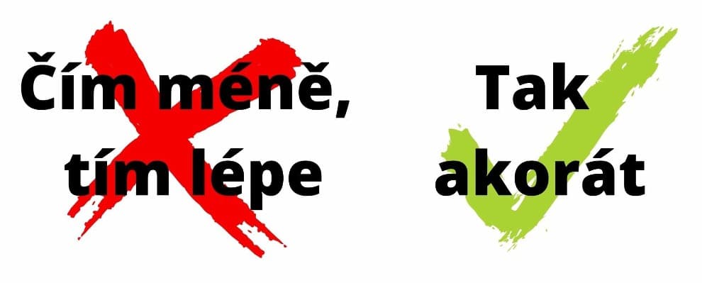 Není vhodné jíst stále méně. Klíčem je jíst přiměřeně.